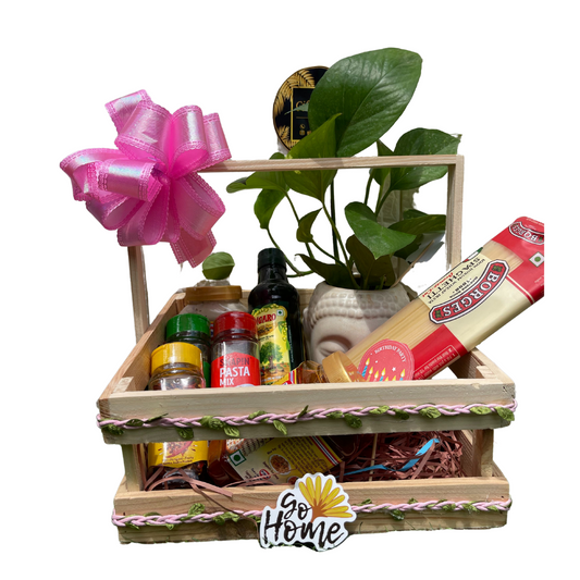 GL69 - Pasta Wooden Gift Hamper