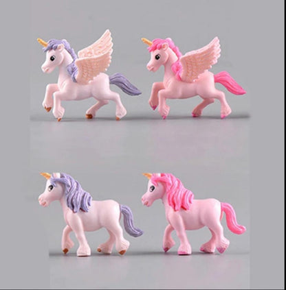 Y12- Unicorn Miniature (Set of 4)