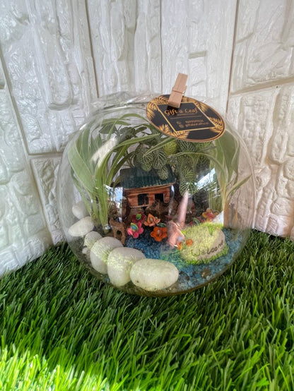 GL55-Welcome to my house- Closed terrarium